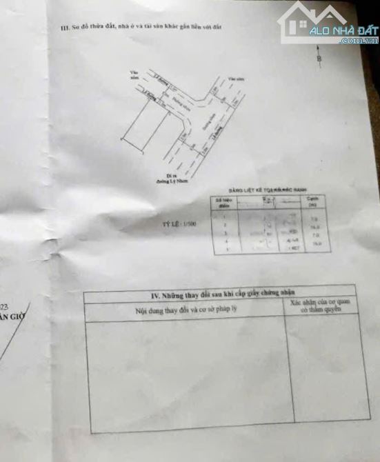 Cần bán lô đất đường An Thới Đông, xã An Thới Đông, Cần Giờ 1,55tỷ - 1