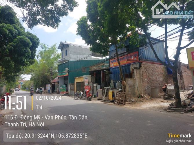 MẶT ĐƯỜNG ĐÔNG MỸ, THANH TRÌ, 200M2 ĐẤT, KINH DOANH CÁC LOẠI HÌNH, XÂY TÒA NHÀ KINH DOANH - 1