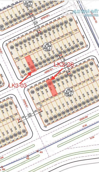 Bán đất đấu giá khu công nghiệp Vân Du Ân Thị giá trúng 26.2tr - 2