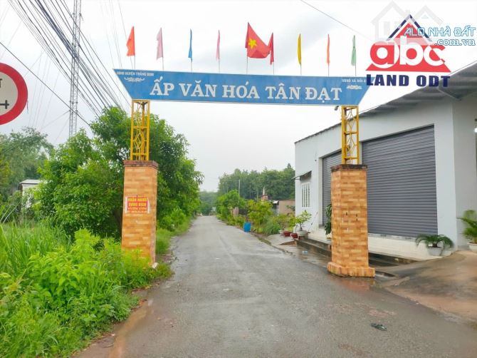 D253 🆘Bán đất đầu tư. Mặt tiền đường Ấp Tân Đạt sát đường chính xã đồi 61 TB. 4860m2(21x2 - 2