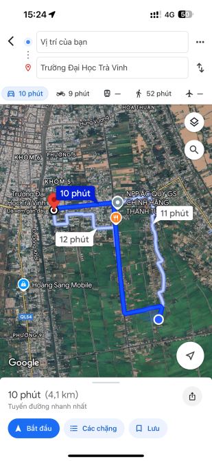 Đất Dal Ôtô Kênh Sáng Hoà Lợi, Cách ĐHTV 4km - 3