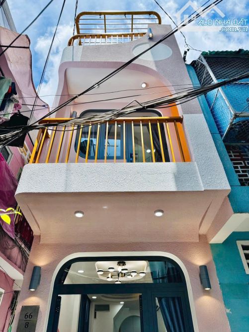 Bán Nhà Căn Góc 2 Mặt Hẻm Trần Khắc Chân - Chiến Thắng, P9, DTSD 45m2, 3.39 tỷ