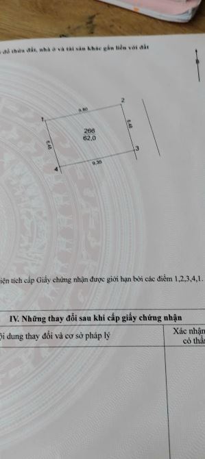 BÁN MẢNH 62M2 TRUNG OAI - MẶT TIỀN KHỦNG - TIỆN ÍCH NGẬP TRÀN - GIÁ HƠN 4 TỶ