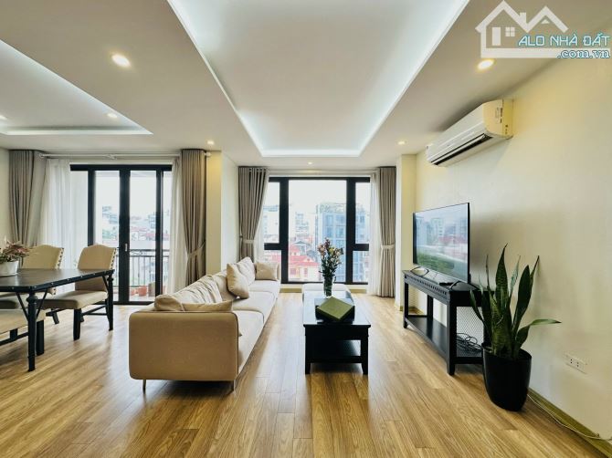 Cho thuê CH cao cấp 3n2wc1k 110m2 Tô Ngọc Vân, Full đồ, có ban công, Thang máy, giá 1200$ - 1