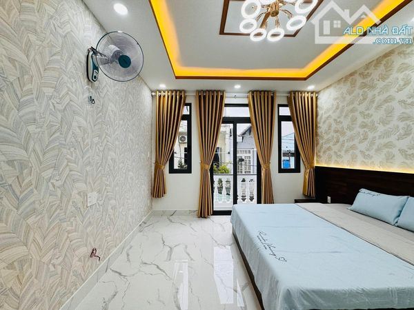 Quá rẻ chỉ 3Tỷ 537 /49m2 !. Nhà Nơ Trang Long, 2 Lầu 3PN đang cho thuê 16tr/ tháng. SHR - 3