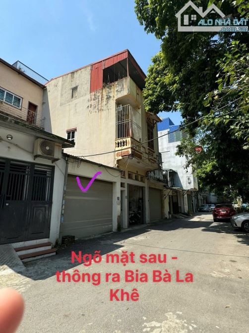 BÁN ĐẤT+ NHÀ 3 TẦNG PHỐ LÊ TRỌNG TẤN,LA KHÊ HÀ ĐÔNG  DT 86M2 2 MẶT ĐƯỜNG Ô TÔ TRÁNH - 3