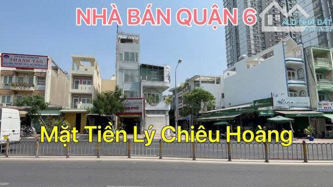 💥Nhà Quận 6 Mặt Tiền Lý Chiêu Hoàng👉100M2 Tiện Xây Mới Vừa Ở Vừa Kinh Doanh Hiếm Có