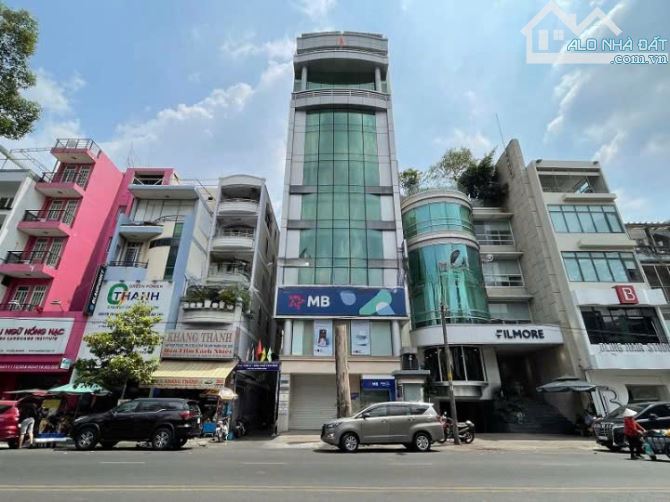 Khuôn đẹp! MT đường 3 Tháng 2, Quận 10, 8x25m, Hầm + 6 Tầng - HDT: 200 TRIỆU, giá 75 tỷ