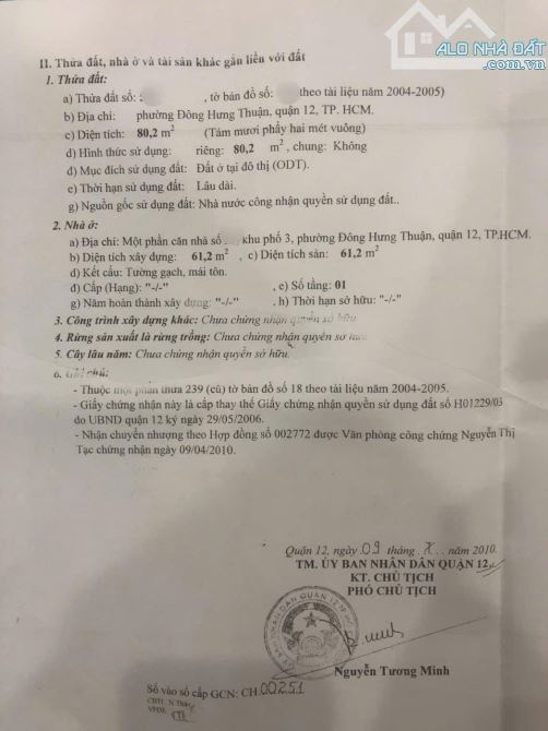 Mặt tiền kinh doanh sầm uất Nguyễn Văn Quá, Đông Hưng Thuận, Q12. 4x20, 2 lầu giá chỉ 8 tỷ - 1