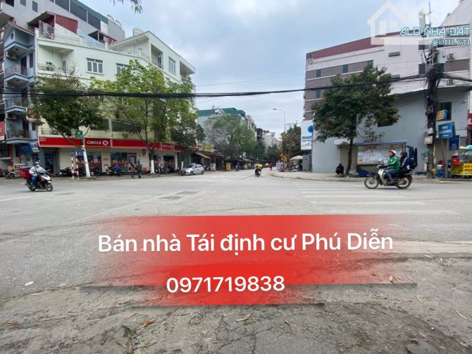 ĐẤT ĐẸP TÁI ĐỊNH CƯ PHÚ DIỄN, PHÂN LÔ Ô TÔ TRÁNH, MẶT TIỀN 5 MÉT, VỈA HÈ, VỊ TRÍ KINH DOAN - 1