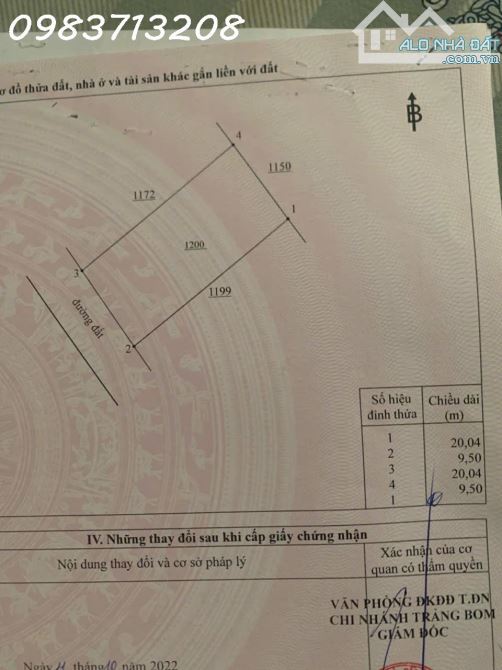 Cần bán lô đất đẹp, đường rộng tại Xã An Viễn, Trảng Bom, giáp KCN Giang Điền - 1