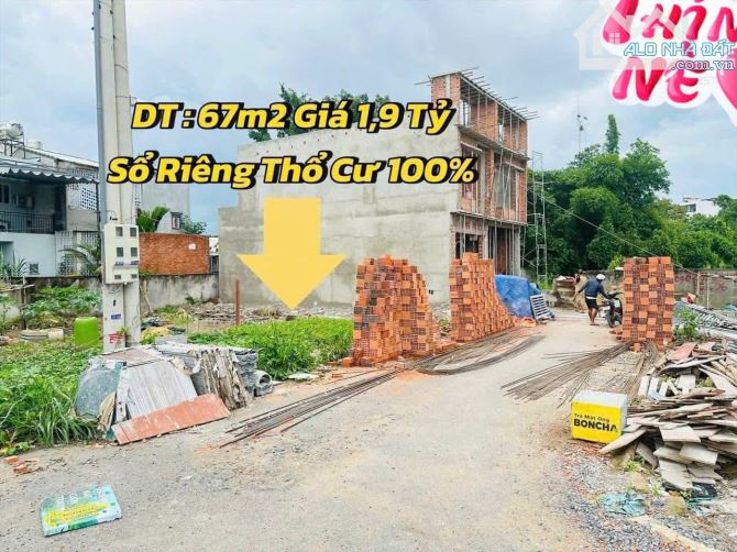 BánLô Đất 67,5m2 vị trí ngay sát đường Hoàng Minh Chánh,p.Hoá An,Biên Hoà giá chỉ 1,9 tỷ - 5