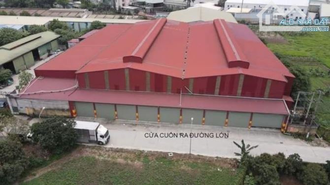 Cho thuê 7000m2 kho xưởng khung Zamil cao 9m gần cầu Mai Lĩnh , Biên Giang , Hà Đông