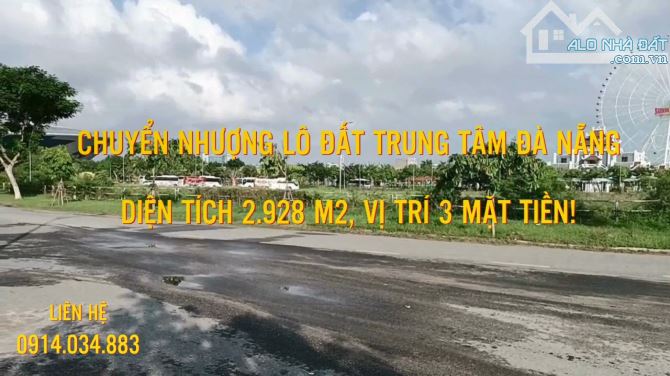 CHUYỂN NHƯỢNG LÔ ĐẤT XÂY DỰNG CƠ SỞ GIÁO DỤC NGAY TRUNG TÂM ĐÀ NẴNG!