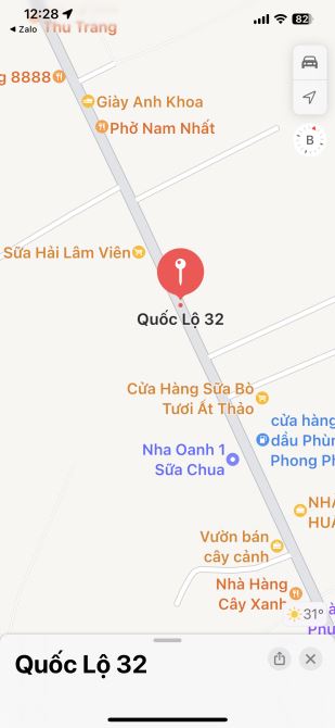 Cho thuê 200m mặt bằng trục QL 32 kinh doanh, xe tải tránh, gần bến chờ xe buýt