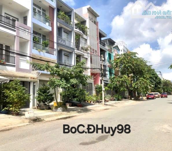 Bán nhà Bình Phú 2 mặt tiền nội bộ 60m2 4 tầng đúc 4PN nở hậu 5m.