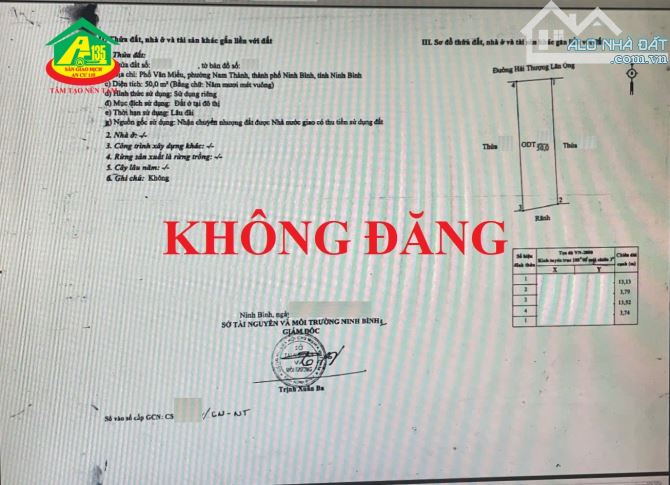 BÁN NHÀ 3 TẦNG mặt đường Hải Thượng Lãn Ông, p. Nam Thành, 4.1 tỷ (TLCC) - 9