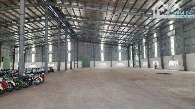 Cho thuê kho xưởng đường 379 Hoàn Long, Huyện Yên Mỹ, Hưng Yên.  DT 3600 m 2