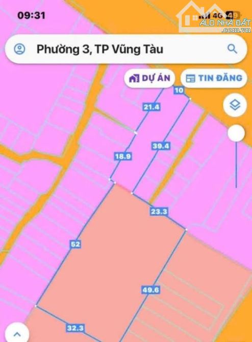 CHO THUÊ MẶT BẰNG 2000m² - ĐƯỜNG LÊ HỒNG PHONG, P.3 - NGANG 10m NỞ HẬU