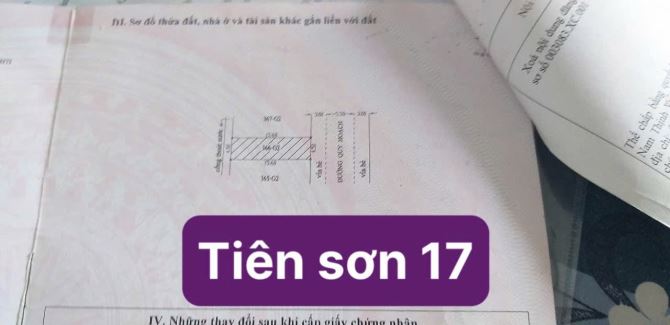 Bán nhà cấp 4 Tiên Sơn 17 Giá 4.4 tỷ Diện tích 4.5x 13.6=70.2m Hướng Đông