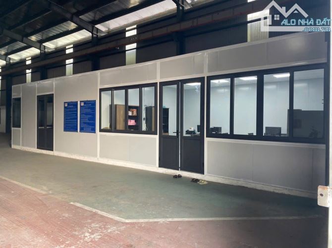 Cho thuê kho xưởng dt 1800m2 tại văn lâm hưng yên