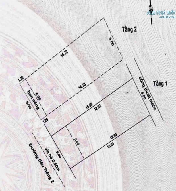 🔥 Nhà 2 tầng đường 5m5 Bàu Trảng 2 , Quận Thanh Khê  - diện tích 80m2 ngang 5m