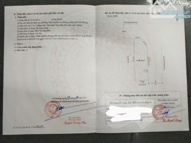 —-Siêu phẩm lô góc Tái Định cư Bạch Mai Đồng thái An dương - 1