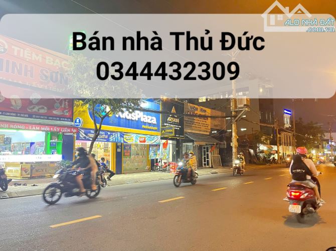 Bán nhà Thủ Đức, Mặt tiền Kha Vạn Cân, Ngay Chợ Thủ Đức, 136 m2, Ngang 7.5m - 1