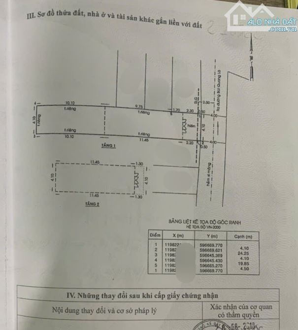 Bán nhà sau căn mặt tiền gần Phan Huy Ích, P12, DT 4.1x25m, CN 99m, 2tấm, HXH 5m, 7.7tỷ - 2