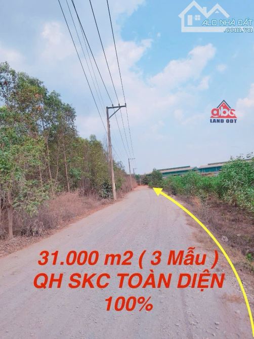 Bán quỹ đất hơn 3Ha cực hiếm QH full SKC Đất góc 2 mt cụm KCN SÔNG MÂY Trảng Bom Đồng Nai - 3