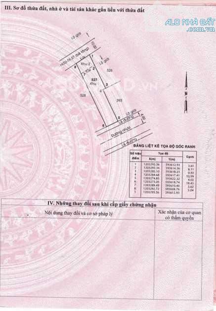 Chủ cần bán lô đất lọt khe 100m2 tại đường Nhà Vuông, Tân Xuân, Hóc Môn giá 960tr, SHR - 4