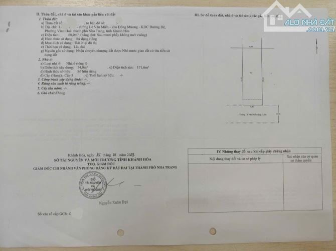 🏠 Bán nhà 3tầng đường nhựa rộng 13m. - Vị trí : mặt tiền đường lê văn miên.khu TĐC hòn xệ - 4