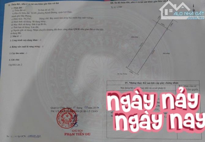 Bán nhà khu phân lô Thiên Lôi- Võ Nguyên Giáp, 78m 3.5 tầng GIÁ 5.5 tỉ cực đẹp - 4