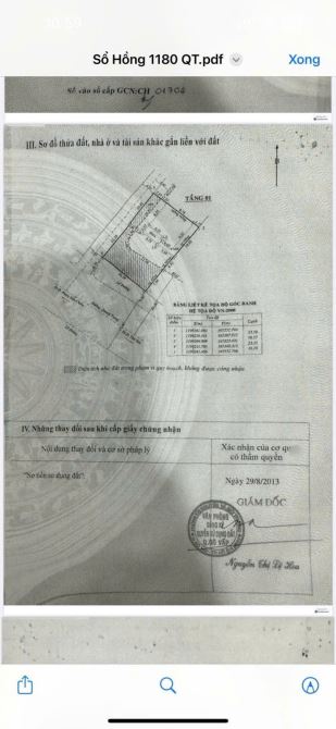 BÁN CĂN GÓC 2 MẶT TIỀN 1180 QUANG TRUNG. DT 16X25M CÓ HĐT 150 TRIỆU/THÁNG. GIÁ 42 TỶ - 4