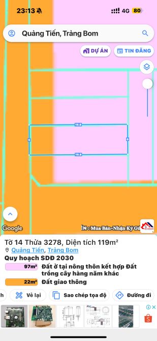 ✨ 1 Lô Duy Nhất GIÁ NGỢP: 6x20m (FULL Thổ Cư). Mặt đường Nhựa rộng 9M, KDC ở kín - 1.28 Tỷ - 4