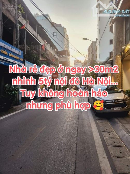 Bán nhà rẻ đẹp ở ngay 12 căn nhỉnh 5 tỷ khu vực nội đô Hà Nội