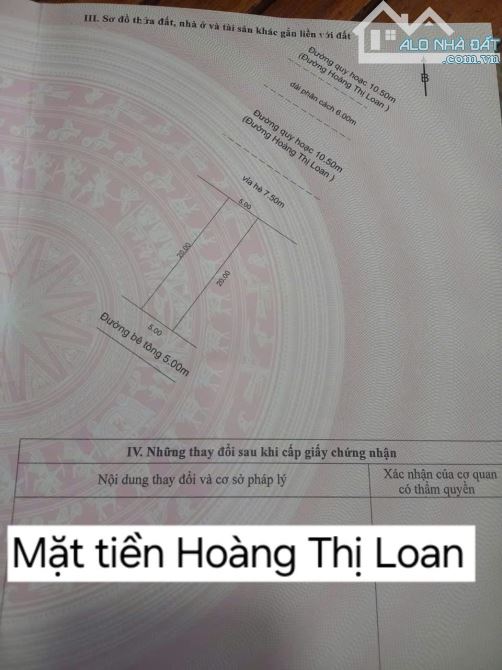 💥💥Làm việc trực tiếp 👍bán lô mt hoàng thị loan  giá rẻ