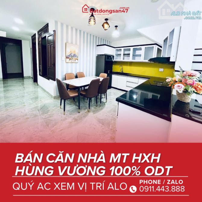 💥BÁN CĂN NHÀ TRUNG TÂM HXH HÙNG VƯƠNG- TÂN LẬP - 1