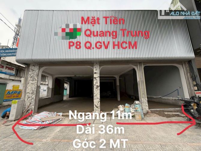 BÁN NHÀ GÓC 2 MTKD ĐƯỜNG QUANG TRUNG 30M KINH DOANH BUÔN BÁN ĐA NGHÀNH NGHỀ - 1