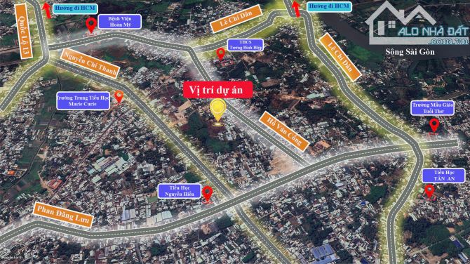 Bán nhà biệt thự, liền kề Tương Bình Hiệp, BD, SHR, 120m2, HXH, giá 2,5 tỷ - 1