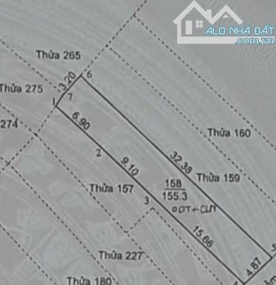 BÁN ĐẤT HẺM Ô TÔ TRÁNH NHAU BÌNH GIÃ - 150M2 THỔ CƯ TẶNG NHÀ C4 GIÁ 7.5 TỈ - 1