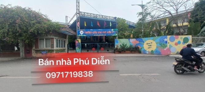 BÁN 39M2 ĐẤT THỔ CƯ PHÚ DIỄN, NGÕ OTO QUA ĐẤT, TRUNG TÂM LÀNG DIỄN - 1