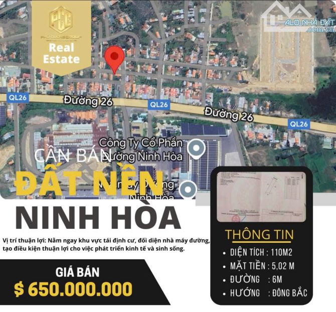 Bán lô đất đầu tư full thổ cách QL26 50m giá 650tr - 2