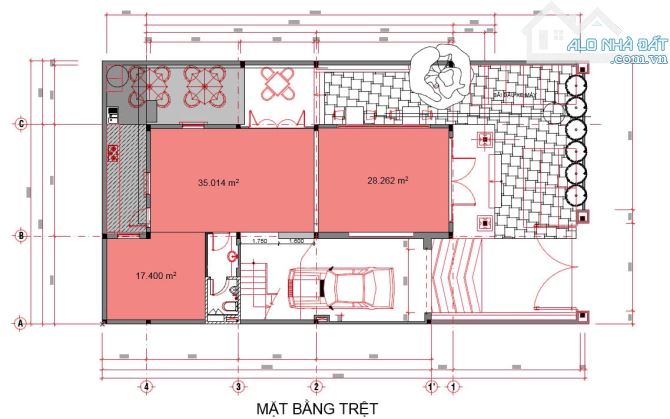 Chính chủ cho thuê mb mặt tiền Trần Văn Danh 120m2 giá 35 triệu - 2