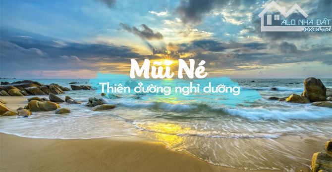 BÁN GẤP LÔ ĐẤT MẶT TIỀN VIEW BIỂN MŨI NÉ - PHAN THIẾT , CHỈ 600TR/NỀN/SHR. - 1