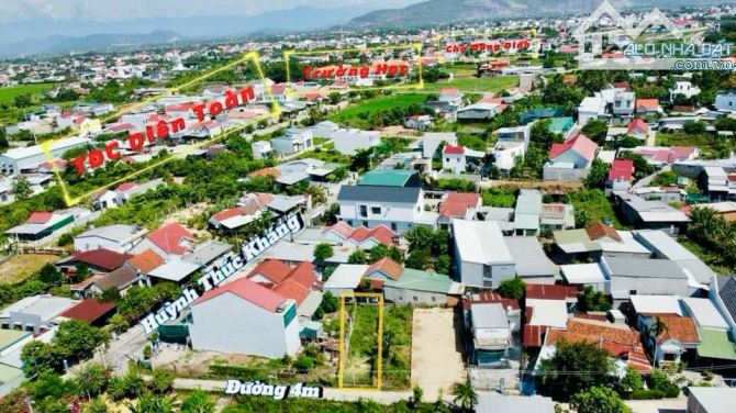 Đất Diên Toàn Diên Khánh cách Võ Nguyên Giáp 200m, dt 110m2, giá 1 tỷ 590 - 3