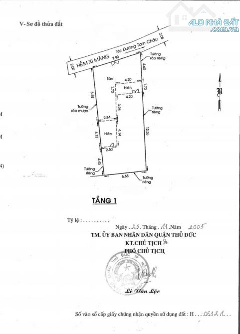 KHU XÓM ĐẠO TAM PHÚ - THỦ ĐỨC - NHÀ 2 TẦNG CỨNG CÁP. - 3