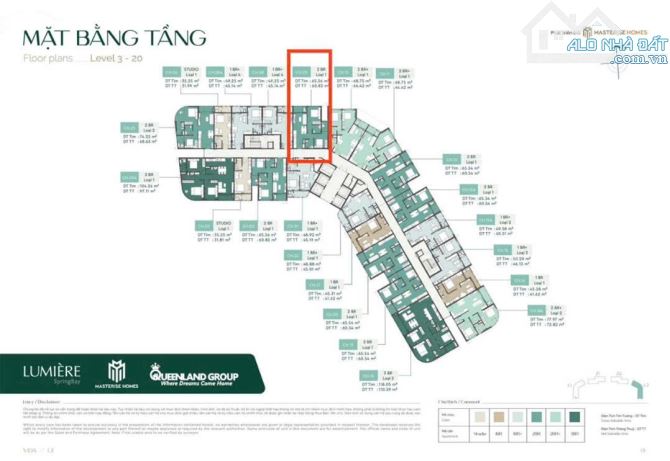 Bán chung cư cao cấp, căn hộ hạng sang Lumiere Spring Bay – Ocean Park 2 , toà L2 Vida - 7