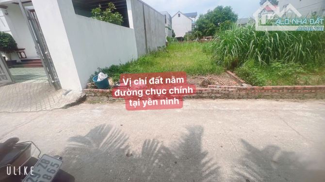 Cần tiền bán phá giá thiện trường dt 74 m tại chục chính yên Ninh  giá  SỐC chỉ hơn tỷ