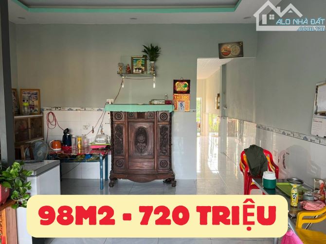 Bán nhà 5x19 Ngay Chợ Hóa An Cty Ponchen Đường Xe Hơi Chỉ 720 Triệu.